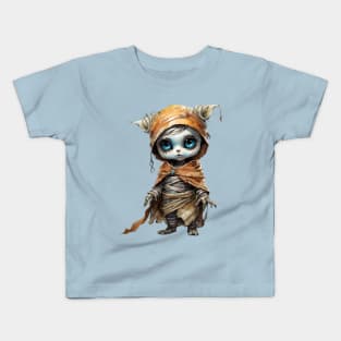 The Littlest Mummy Cat Kids T-Shirt